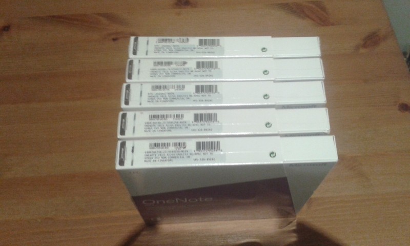 Microsoft One Note Non Commercial 2013 DVD x 5 pcs (factory sealed) gallery