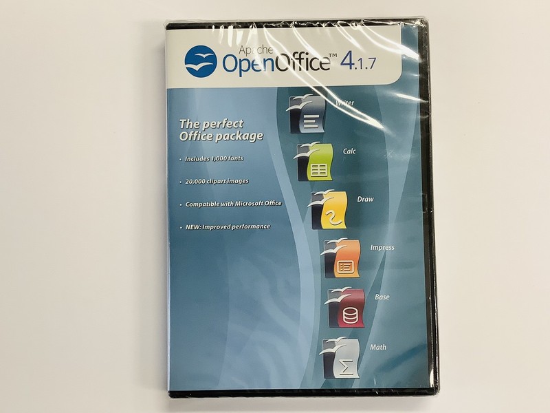 "BRAND NEW" Apache Open Office 4.1.7 (Windows) FACTORY SEALED FREE SHIPPING