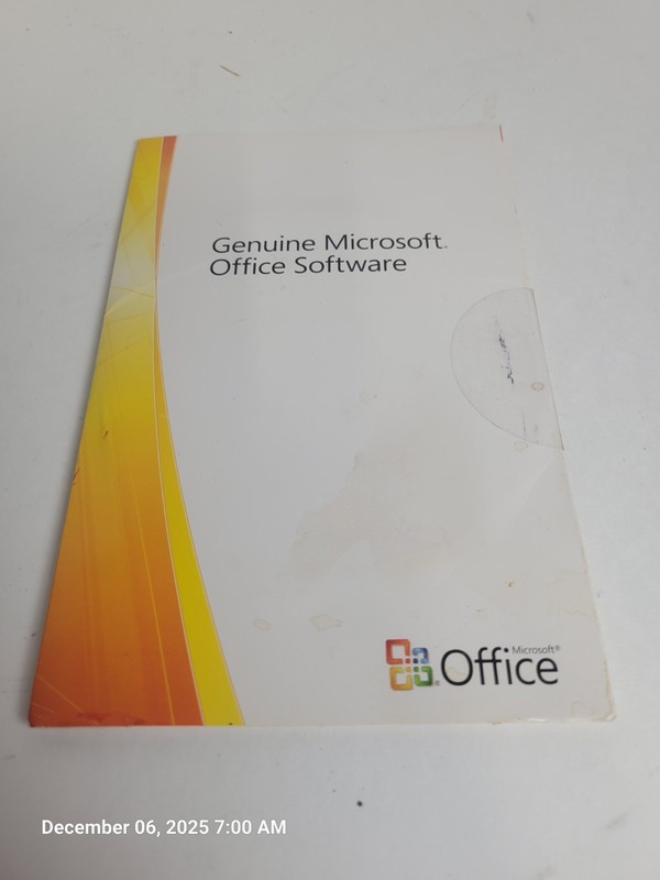 Microsoft Office Ultimate 2007 Genuine Backup Discs + Original Mailer & COA