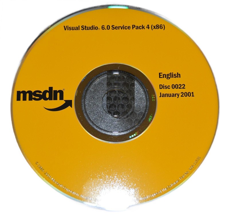 Microsoft Visual Studio 6.0 Service Pack 4