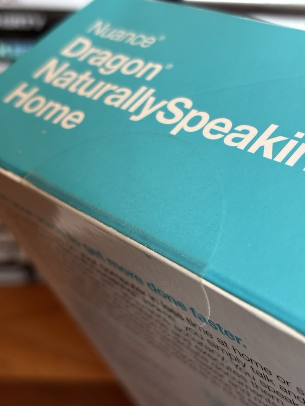 NEW Nuance Dragon NaturallySpeaking HOME 13 software w/ Headset SEALED gallery