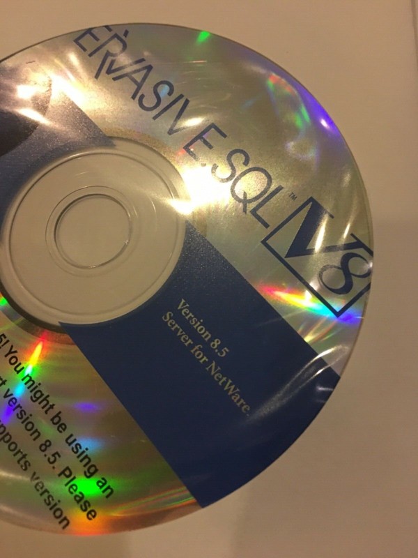 NEW 4 CDs Pervasive.SQL Server version 8.5 for Windows/Linux/Netware/Workgroup gallery