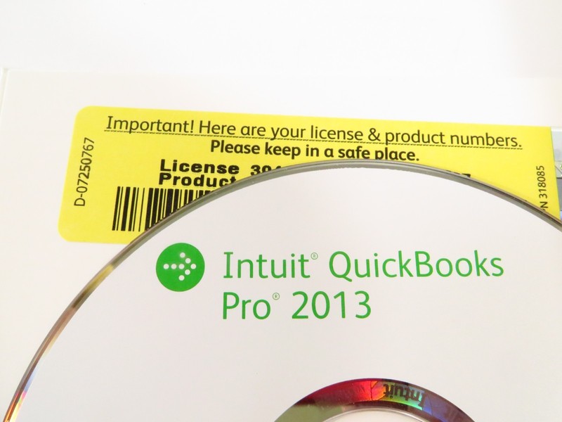 INTUIT QUICKBOOKS PRO 2013 FOR WINDOWS FULL RETAIL USA VERSION=LIFETIME LICENSE gallery