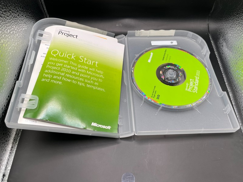Microsoft Project Standard 2010 w/ Disc Key & Box Complete gallery