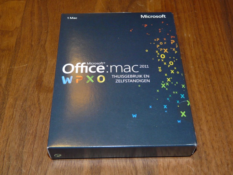 Microsoft Office Mac 2011 Home & Business niederländische Vollversion dutch
