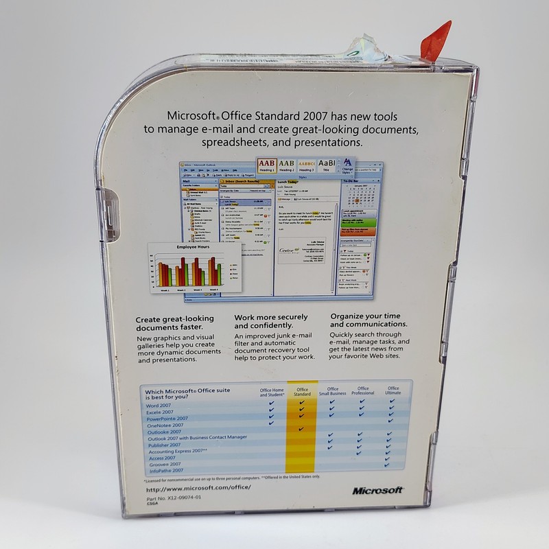 Microsoft Office Standard 2007 Full Suite - Word, Excel, PowerPoint, Outlook - gallery