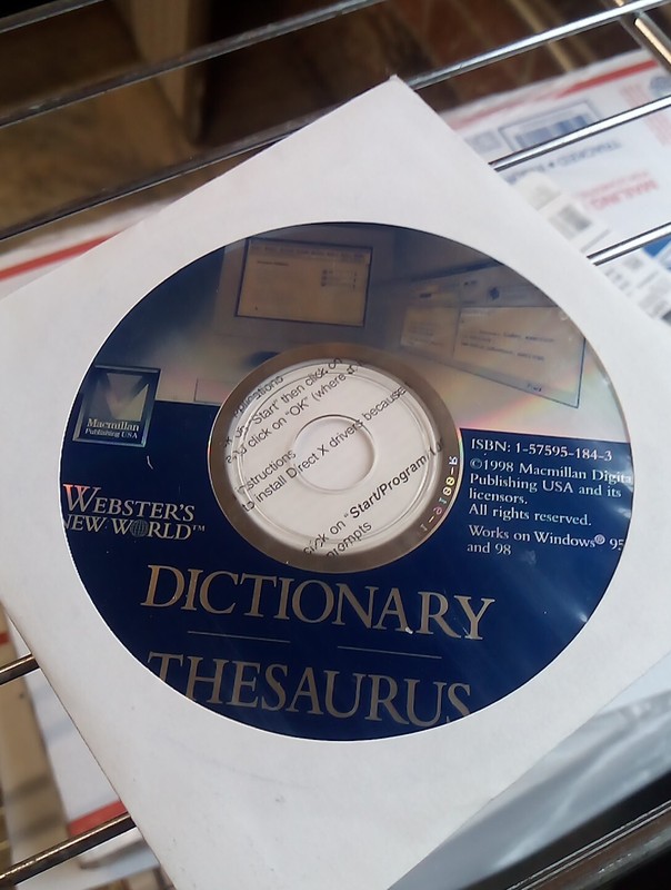Webster’s New World Dictionary And Thesaurus PC Software