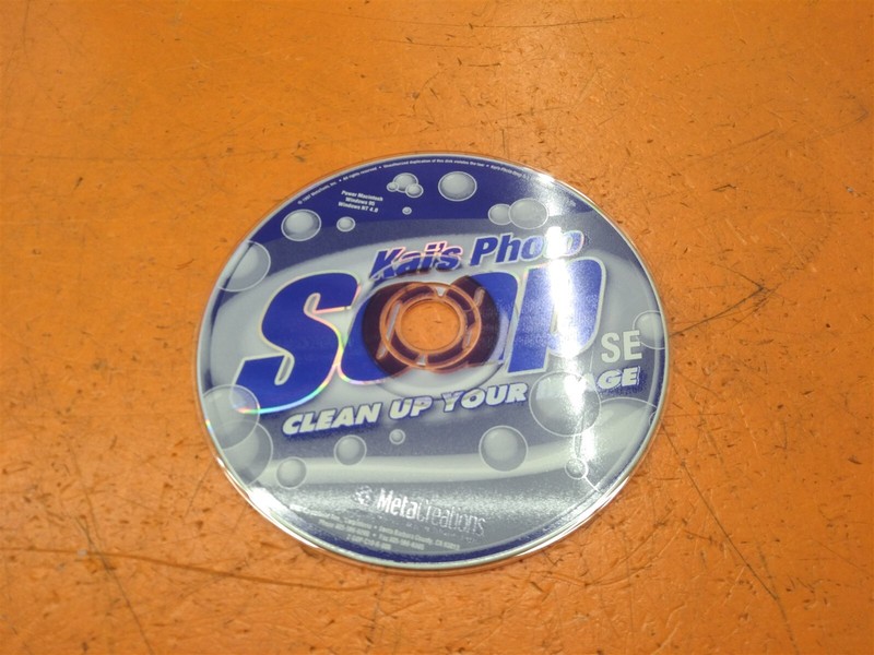 ⭐️⭐️⭐️⭐️⭐️ PC Software CD Disc Kai’s Photo Soap SE Clean Up Your Image