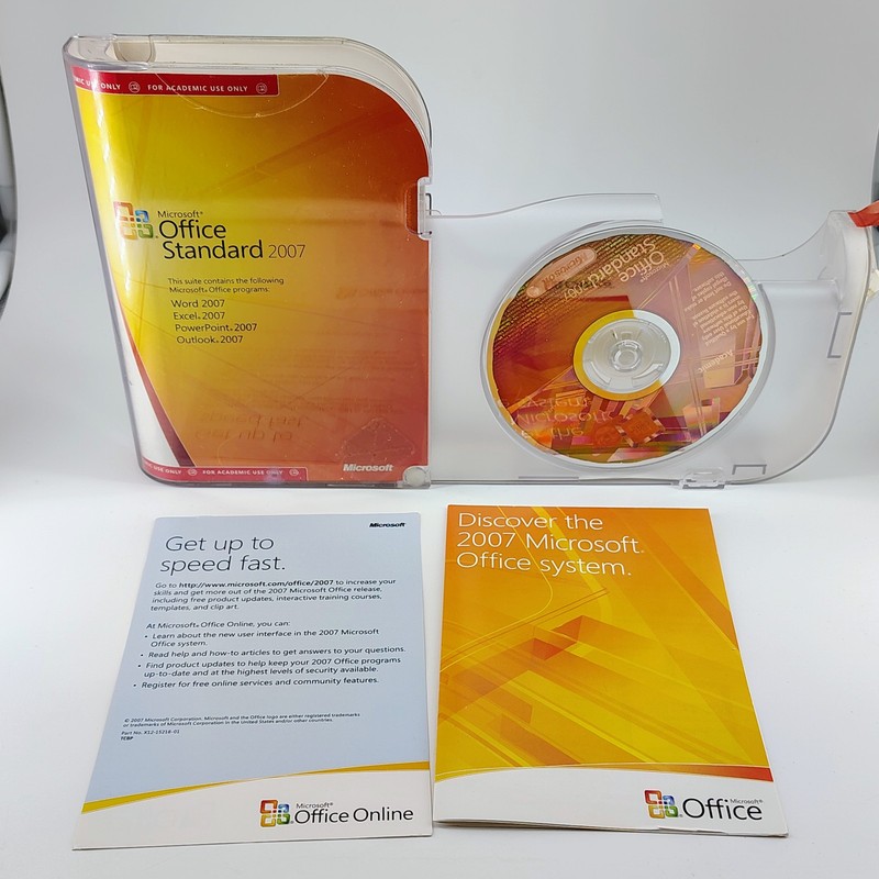 Microsoft Office Standard 2007 Full Suite - Word, Excel, PowerPoint, Outlook - gallery