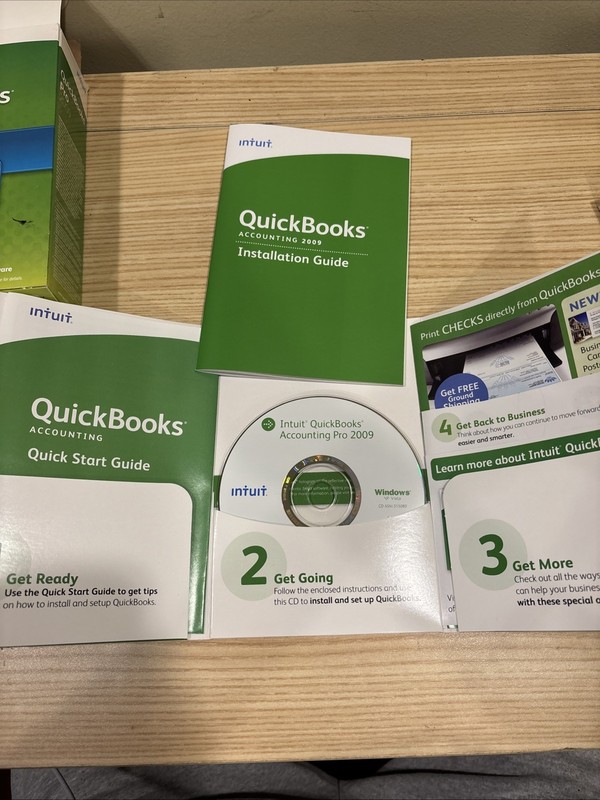 Intuit QuickBooks Pro 2009 Accounting Software For Windows + Learning Quickbooks gallery