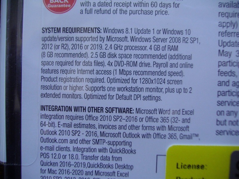 =LIFETIME LICENSE=INTUIT QUICKBOOKS DESKTOP PRO 2020 FOR WINDOWS PC DVD VERSION gallery