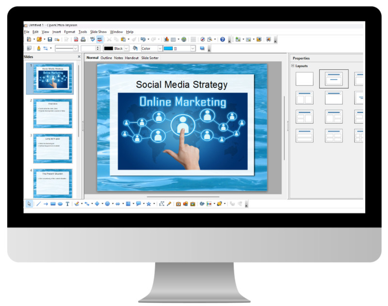 Open Office Software Suite for Windows - USB - Word Processing - Home & Office gallery