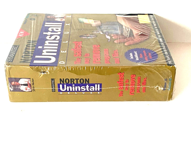 Norton Uninstall Deluxe by Symantec 1997 ~ CD-ROM gallery