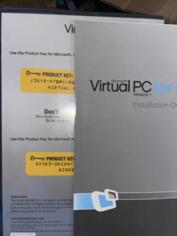 Microsoft Virtual PC for Mac Version 7 - Windows XP Professional (Old Version) gallery