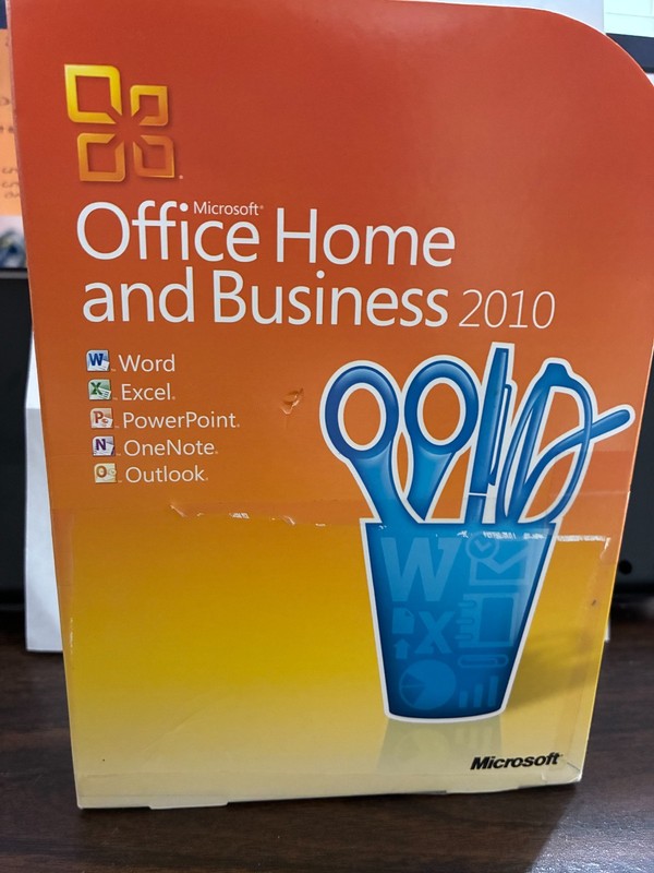 Microsoft Office 2010 Home & Business-2 devices-Word/Excel/Power Point/OneNote