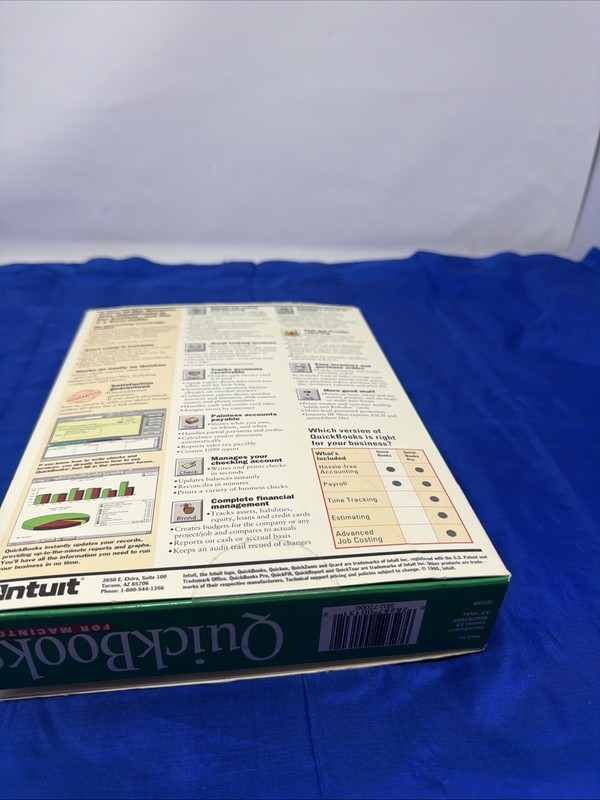 QuickBooks for Macintosh Version 3.0 Floppy Disk Vintage Accounting Software gallery