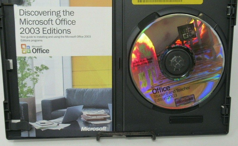 MICROSOFT OFFICE STUDENT & TEACHER EDITION 2003 CD & PROD.KEY, WIN 2000/XP gallery