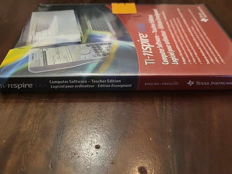 TI-Nspire CAS Computer Software - Graphing Calculator - Teacher Edition - SEALED gallery
