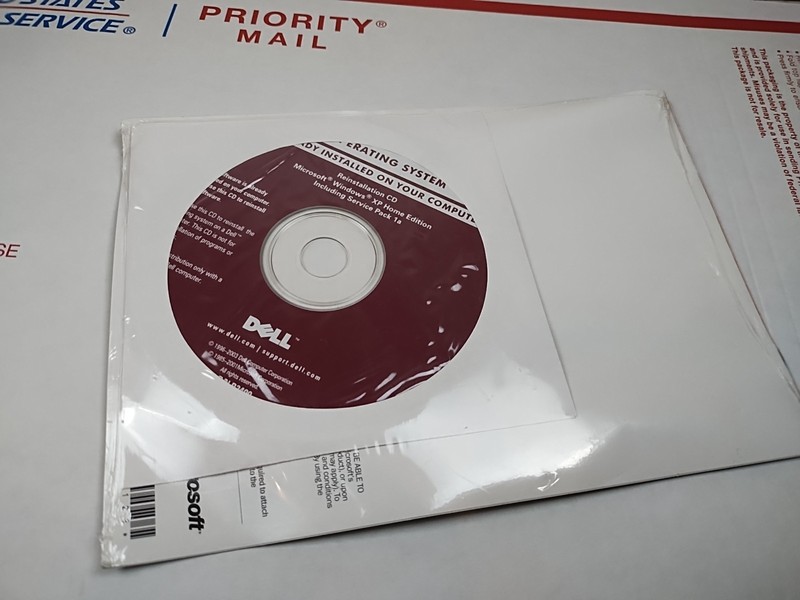 Dell Windows XP Professional SP1a Reinstallation Disk No Key New Disc CD Service gallery