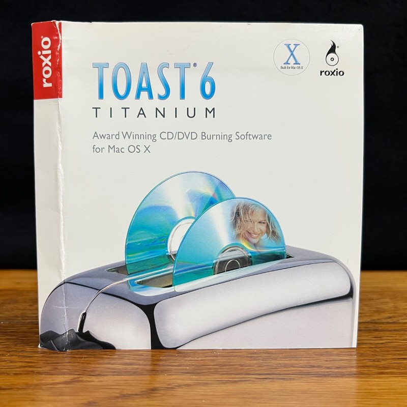 Roxio Toast Titanium 6 Original CD with Original Sleeve for Macintosh Computers gallery