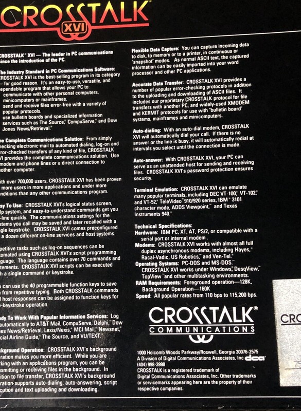 Crosstalk XVI Data Communication Software Version 3.7 gallery