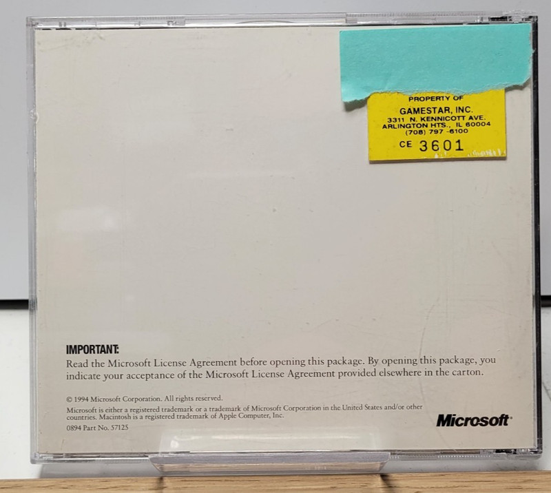 Microsoft Office 4.2.1a Standard for Macintosh Mac OS Classic gallery
