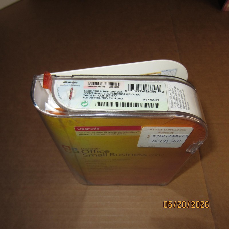 Microsoft Office Small Business 2007 Upgrade w/ Key Word Excel Powerpoint gallery