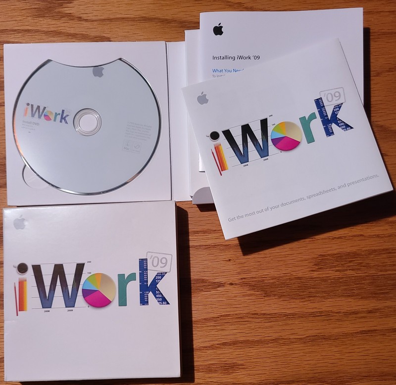 iWork '09 Apple Office Productivity Suite Software MB942Z/A Mac gallery
