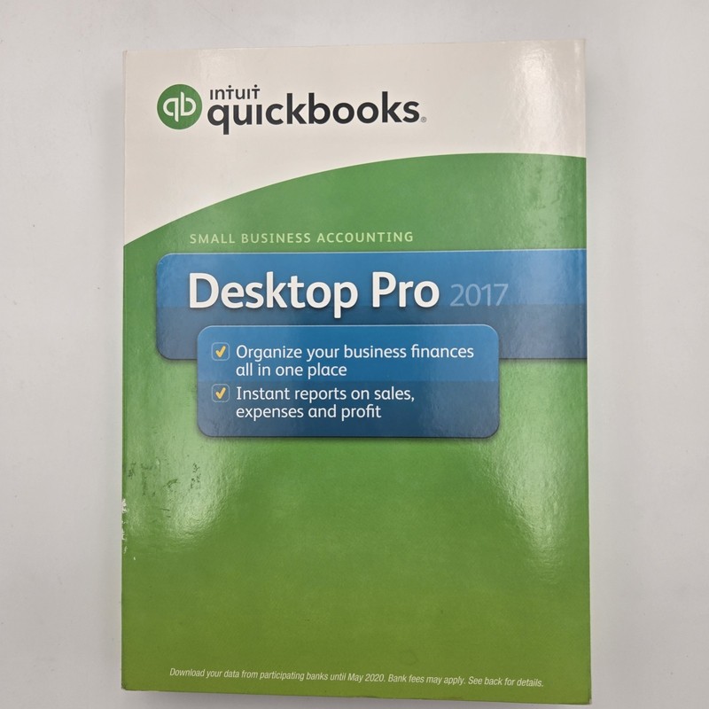 NEW Intuit Quickbooks Desktop Pro 2017 Windows Small Business Accounting SEALED