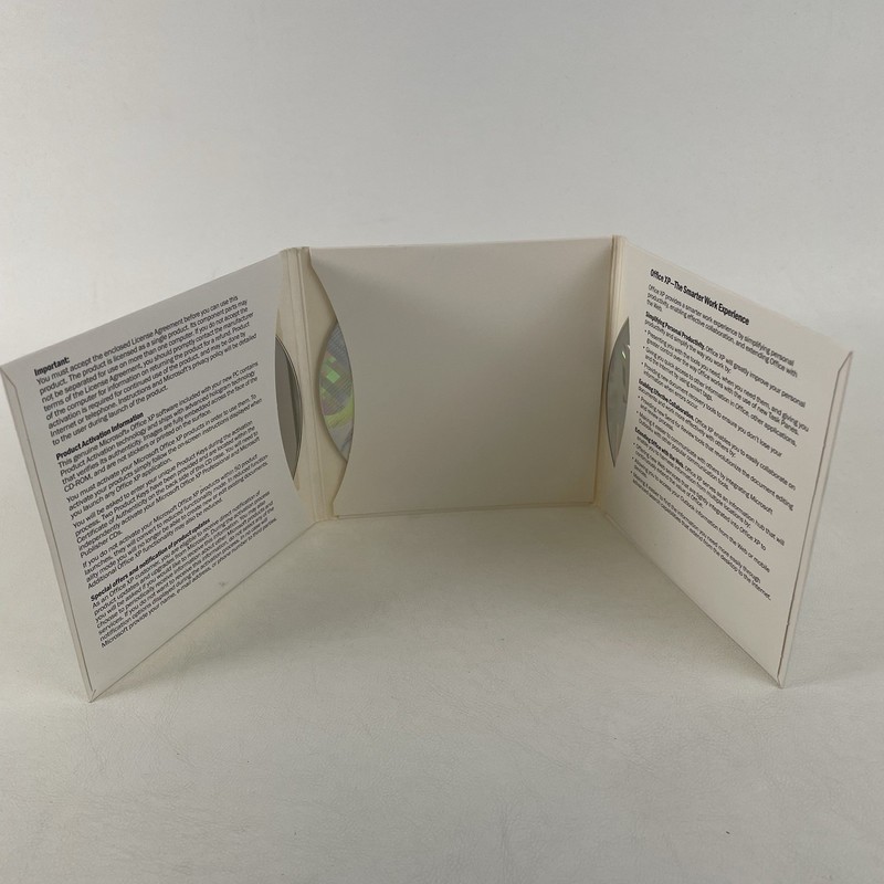 3 Disc Microsoft Office XP Professional + Publisher 2002 Version W/ Product Key gallery