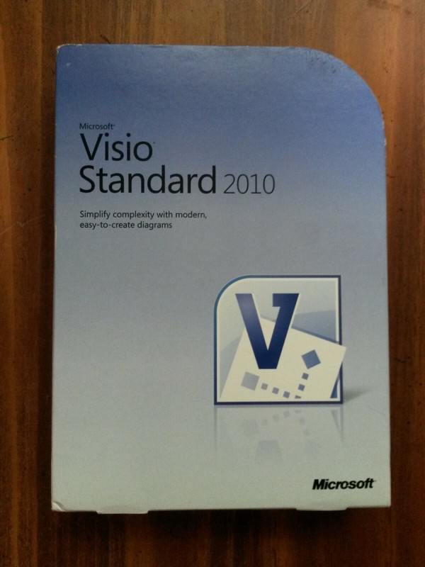 Microsoft Visio Standard 2010 Full Version RETAIL