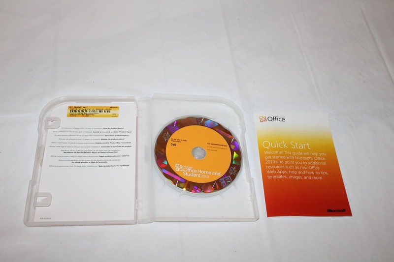 Microsoft Office Home and Student 2010 Full Retail Windows with keys