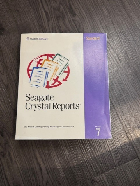 Seagate Crystal Reports – Version 7 – Standard
