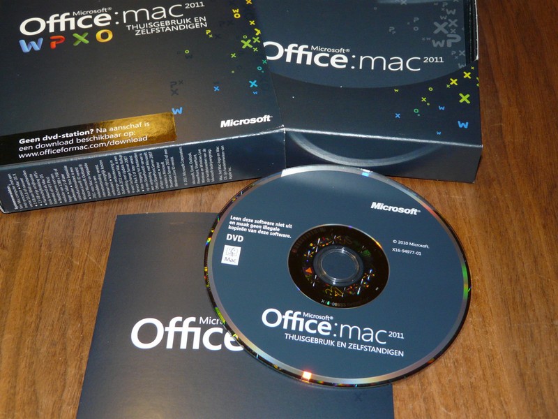Microsoft Office Mac 2011 DVD Home & Business Dutch Full Version Dutch gallery