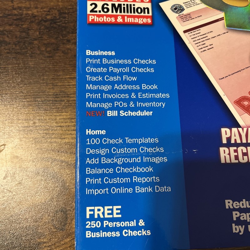 CHECKSOFT PLATINUM 2005 Business/Home QUICKBOOKS! New Condition Free Shipping gallery