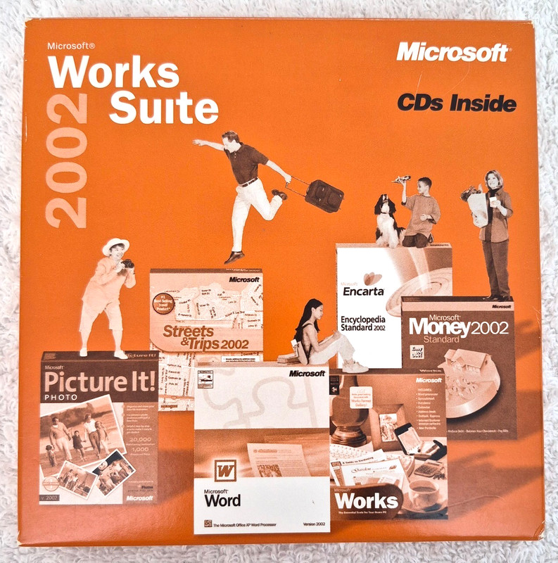 Microsoft Works Suite 2002 North America with Product Key