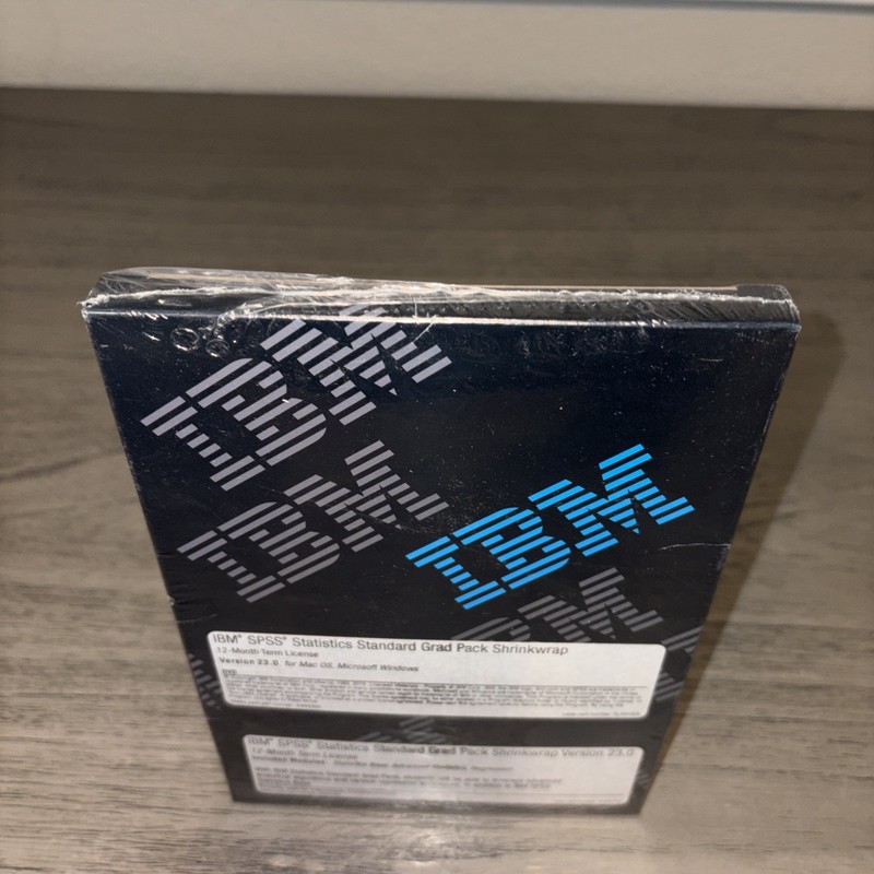 IBM SPSS Statistics Standard Grad Pack 23.0 Software Brand New gallery