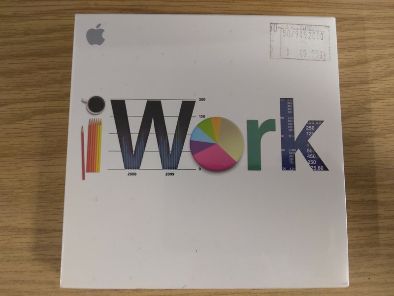 APPLE iWork 2009 for Mac MB942Z/A NEW Pages Numbers Keytones Retail V9.0.3