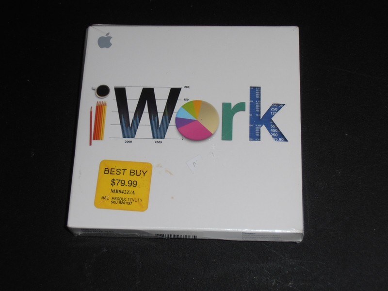 I Work ’09 (Mac, 2009) Factory Sealed.