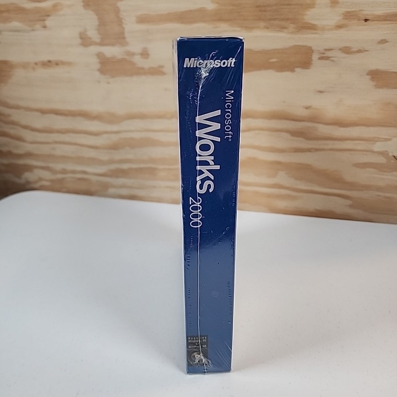 Vintage Microsoft Works 2000 Requires Windows 95 or 98 CD-ROM gallery