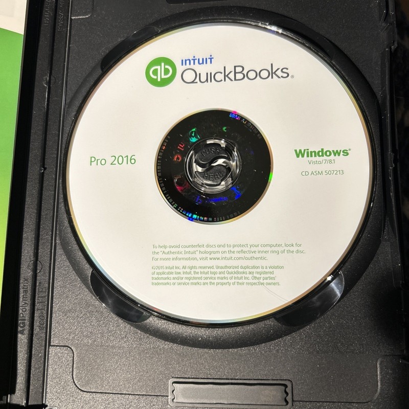 Quickbooks Desktop Pro 2016 Windows Accounting Retail NO SUBSCRIPTION TESTED gallery