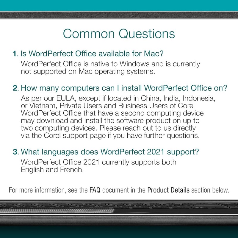 Wordperfect Office Home & Student 2021 | Office Suite Of Word Processor, S gallery