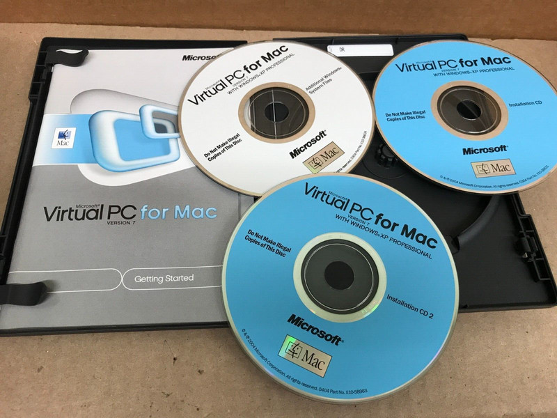 Microsoft Virtual PC for Mac Version 7 - Windows XP Professional with keys gallery