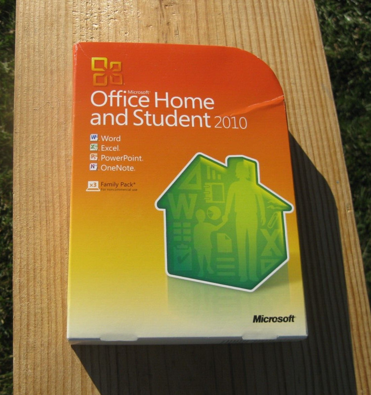 Microsoft Office Home & Student 2010 Family Pack x3 Exc Cnd w/Product Key