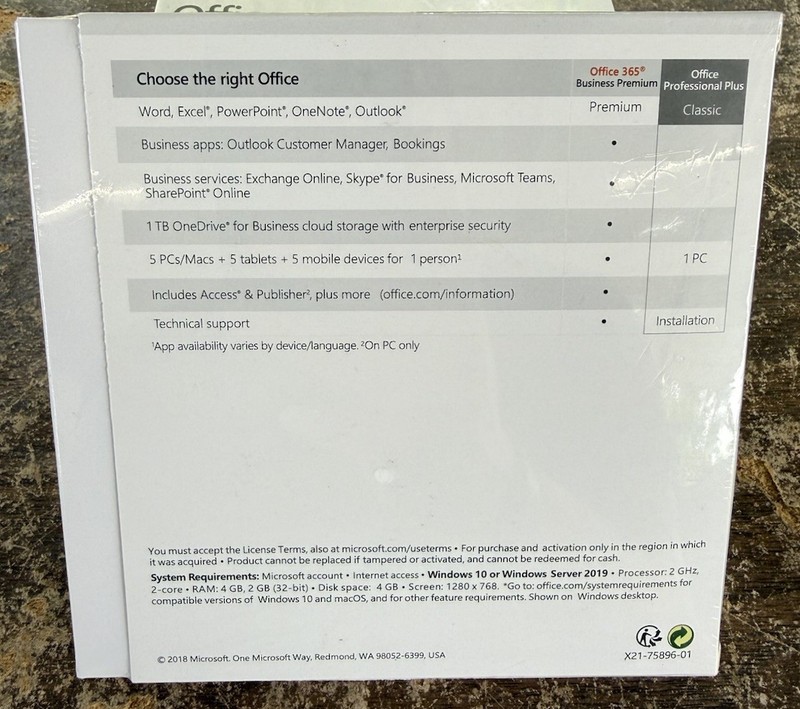 Genuine Microsoft Office Professional Plus 2019 License for 1 PC Lifetime NEW gallery