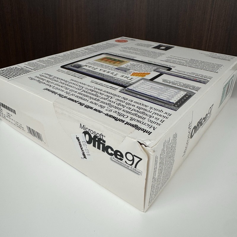 Microsoft Office 97 Professional Edition - NEW SEALED - Big Box gallery