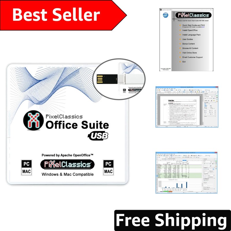 Office Suite 2026 USB: Affordable MS Office Alternative with Lifetime License