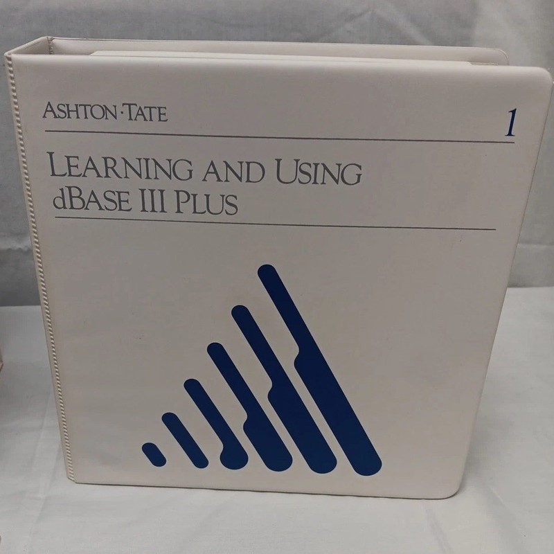 Ashton-Tate dBASE III Plus Data Management Software Ver 1.1 gallery