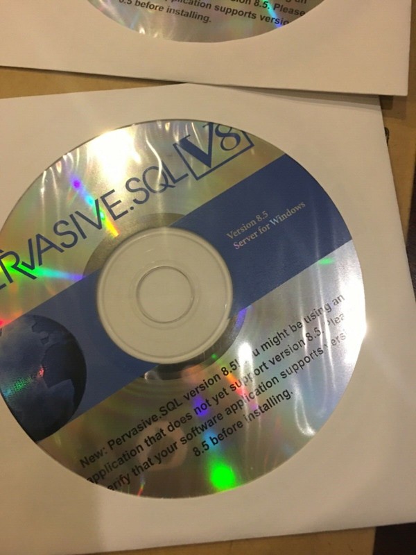 NEW 4 CDs Pervasive.SQL Server version 8.5 for Windows/Linux/Netware/Workgroup gallery