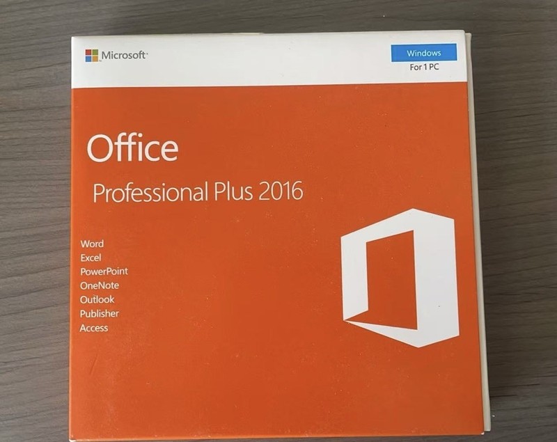 Microsoft Office 2016 Professional Plus DVD+Product Key Sealed | Verified 6 PCs
